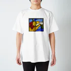 魚子のステンドグラスウツボ Regular Fit T-Shirt