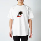 Ganette Racingの猫パンチ スタンダードTシャツ