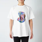 カズシフジイのうめく石像 Regular Fit T-Shirt