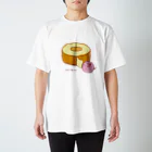 Draw freelyのぶたくんとバウムクーヘン Regular Fit T-Shirt