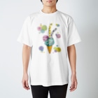 かず乃子のチョコミントアイス　チンアナゴ　トッピング Regular Fit T-Shirt