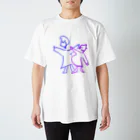 さすまたパンダのふたり Regular Fit T-Shirt