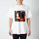 PortemineBooksのLes trois chats  Regular Fit T-Shirt