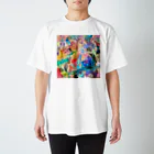 mikoの秘密から生えたお魚たち / Sprouting Fish from Secrets Regular Fit T-Shirt