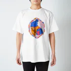 Happy Moon ArtのBeautiful crying  Regular Fit T-Shirt