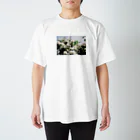 泡沫の庭の大手毬 Regular Fit T-Shirt