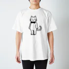 ichomaeのいっちょまえなネコ スタンダードTシャツ