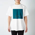 斜め上支店の和色コレクション：納戸色（なんどいろ） Regular Fit T-Shirt