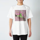 Coshi-Mild-Wildのメジロさん with 桜_3 Regular Fit T-Shirt