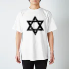 funny globuleのelectric hexagram  スタンダードTシャツ