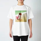 aiart aimiのカニさんと砂時計 Regular Fit T-Shirt