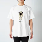 矛盾の森。のパグ。 Regular Fit T-Shirt