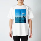 daikichiesのお台場Sea Bus Ocean views スタンダードTシャツ