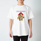 MORESODAのHOMEゆるキャラ　NEWWORLDORDER スタンダードTシャツ