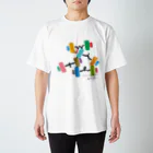 BASHI-YATSUのダンベルTシャツ（シェイク） Regular Fit T-Shirt