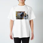 nami_takahashi73の柴犬の暴食後 Regular Fit T-Shirt