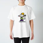 momokarubiのNo.2 職人かるび 犬 Regular Fit T-Shirt