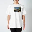 pastel_kafukaのリトアニア/クライペダの景色 Regular Fit T-Shirt