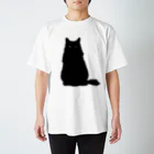 SAIWAI DESIGN STOREのクロネコこぶお Regular Fit T-Shirt