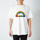 ゴロニャーのダサT屋さんの虹 #Rainbow スタンダードTシャツ