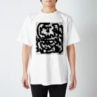 HIDEYUKITKENAKA411のダークネススカル Regular Fit T-Shirt