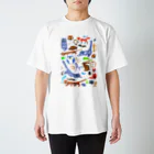 segasworksの動物づくし Regular Fit T-Shirt