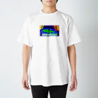 露骨な肋骨の地球の端までジャンプTシャツ Regular Fit T-Shirt