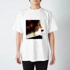 みの茜色の夕日 Regular Fit T-Shirt