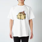 もものもものゆるいプリン スタンダードTシャツ