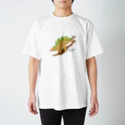 でぃの²(にじょう) ショップのステゴサウルス　恐竜 Regular Fit T-Shirt