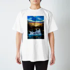 Isseyの極北の流れ Regular Fit T-Shirt