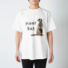 いきもの大好き！ほほえみフレンズのミーアキャット「ほほえみフレンズ」 Regular Fit T-Shirt