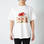 はなのところのいちごショートケーキ スタンダードTシャツ