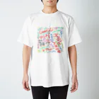 EkakidoriのKomeKabu スタンダードTシャツ