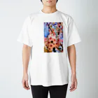 LalaHangeulの벚꽃 (桜) ハングル スタンダードTシャツ