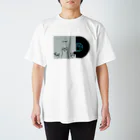 gaya_shri_designの猫文字 ( techno ymo パロ ) Regular Fit T-Shirt