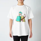 弁慶の陽だまり家の弁慶art colorful　 スタンダードTシャツ