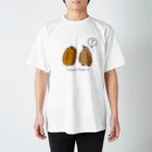 ゆずぽんずのタワシとペンギン Regular Fit T-Shirt