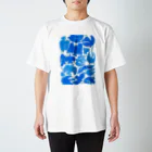 TORIIROTの青い鳥モチーフのデザイン スタンダードTシャツ