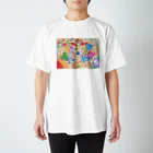 枯れ木ゼリコのスーパーアニマルズ『スーパーアニマルズ集合！！』 スタンダードTシャツ