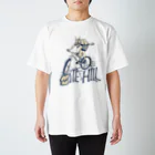 nidan-illustrationの"BITE the HILL" Regular Fit T-Shirt