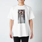 HermannStrasseのクリムトとボアコンストリクター Regular Fit T-Shirt