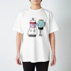 魚の4コマのシャカシャカTシャツ スタンダードTシャツ