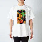 CLUB KOKUTEのcolorful popcorn スタンダードTシャツ