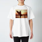 syachi工房のSunset Ocean Ⅲ スタンダードTシャツ