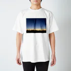 iamiの秋冬　夕暮れ空 スタンダードTシャツ