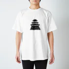 お城Tシャツ＆グッズ曲輪の天守 Regular Fit T-Shirt