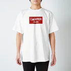 CAMPER MODEのCAMPERMODEロゴスクエア Regular Fit T-Shirt