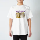 アトリエねぎやまの★Mooty party★ Regular Fit T-Shirt