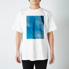 食べ物屋さん。の電線と空 Regular Fit T-Shirt